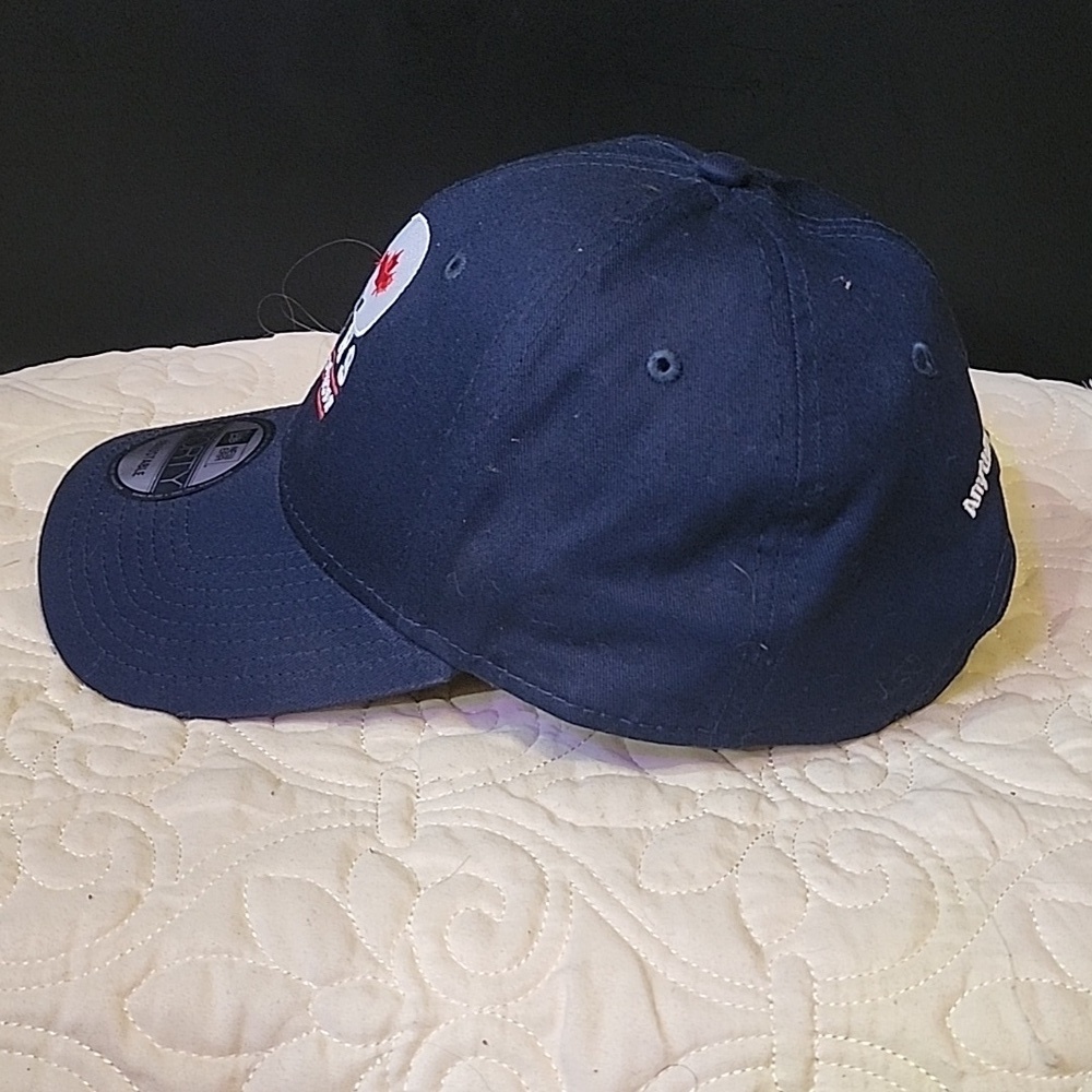 New Era Navy Terry Fix 40 Years Marathon of Hope Cap NWOT - Picture 4 of 5